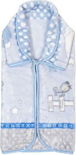 Beauty Home Blanket Nursery Swaddling Blankets Blue 80x90cm