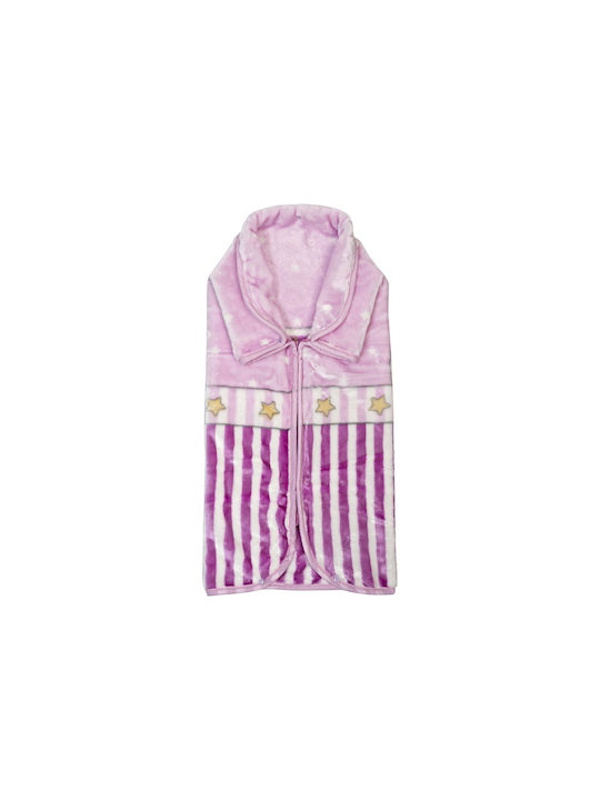 Beauty Home Blanket Nursery Swaddling Blankets Lilac 80x90cm