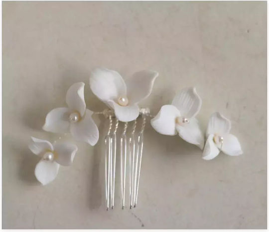 Lison Accesoriu Handmade pentru Nuntă Keramice Îngrijire Cap