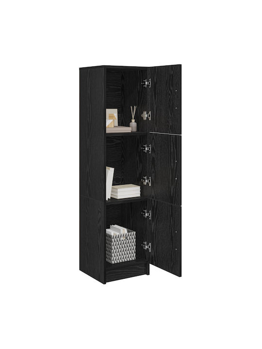 Cabinet Storage Made of Wood L31.5xW32xH124cm