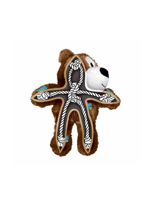 Kong Knots Wild Bear Rope Dog Toy Gray