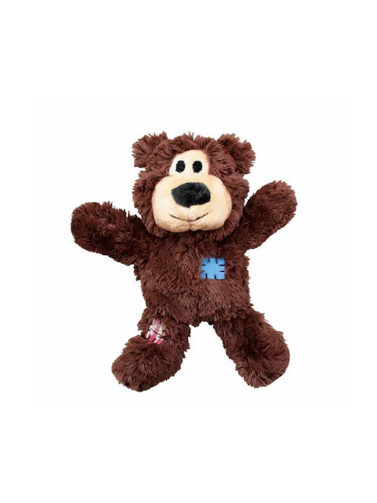 Kong Knots Wild Bear Въже Игра Куче със Звук Сив 1бр