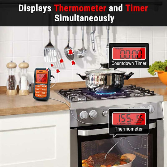 Thermo Pro Electronical Cooking Thermometer with Probe -9°C / +250°C