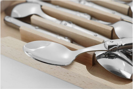 Andre Verdier Dinner Stainless Steel Silver Spoons