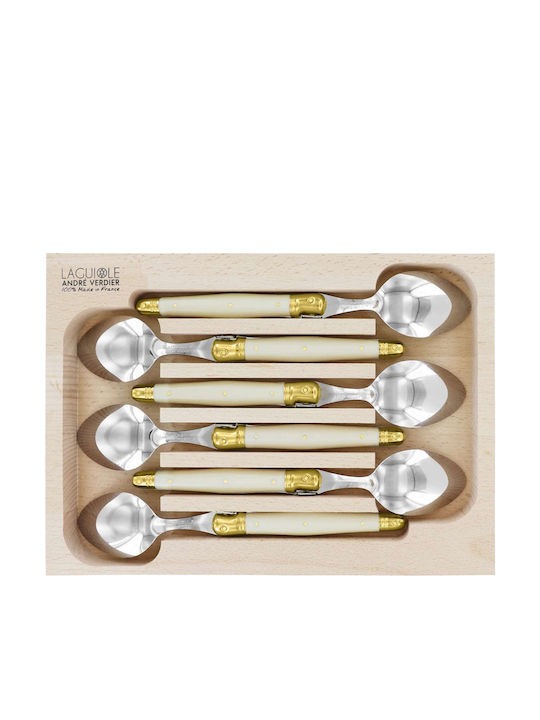 Andre Verdier Dinner Stainless Steel Silver Spoons
