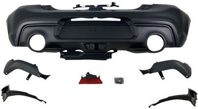 Bumper Car Rear Compatible with Suzuki Swift