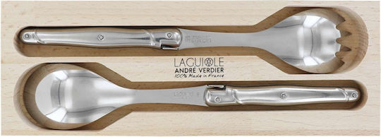 Andre Verdier Inox Serving Utensil Set Silver 2pcs