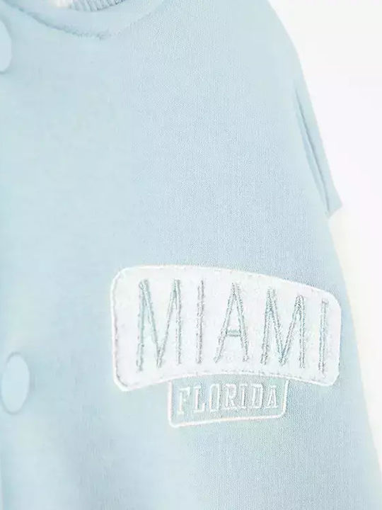 Kids Sweatshirt Cardigan Blue