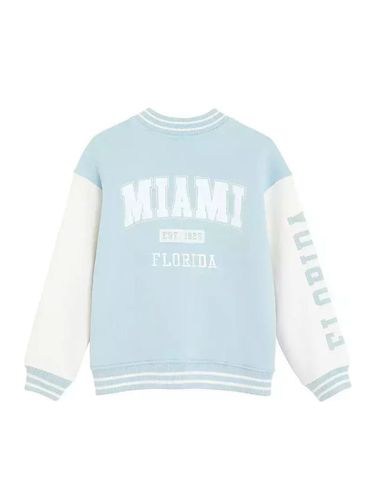 Kids Sweatshirt Cardigan Blue