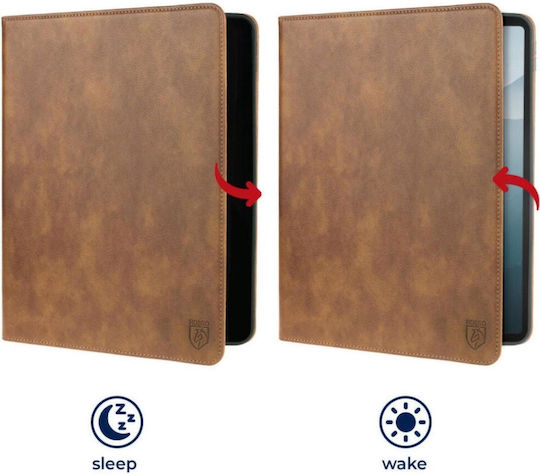 Rosso Flip Cover Maro (Xiaomi Redmi Pad Pro, Poco Pad 12.1)