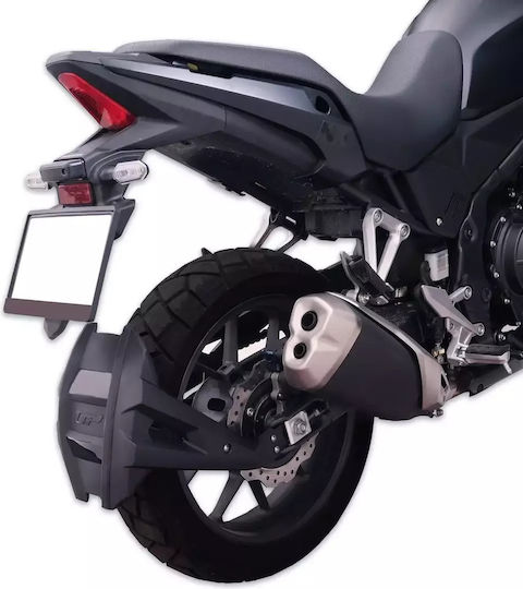 GP Kompozit Back Motorcycle Wheel Mudguard for Honda NX500 Black 1pcs