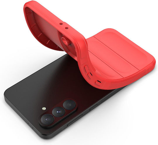 Techsuit Magic Umschlag Rückseite Silikon Grün (Samsung Galaxy A36 5G, Samsung Galaxy A56 5G)