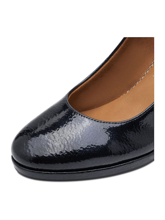 Pumps mit Riemchen Blau