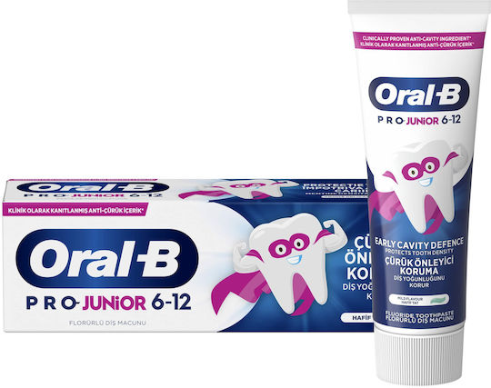 Oral-B Pro Junior Children's Toothpaste with Mint Flavor 75ml