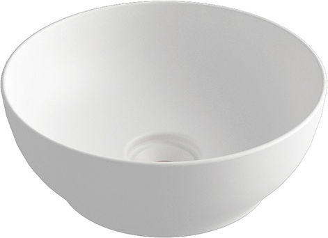 Olympia Trend Round 02 Επικαθήμενος Νιπτήρας Πορσελάνης 38x38x14.4cm