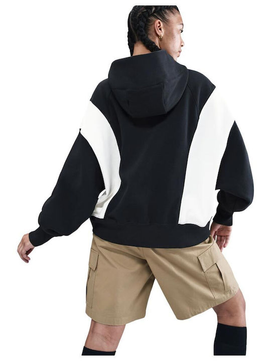 Sportswear Women's Sweatshirt Hooded Black