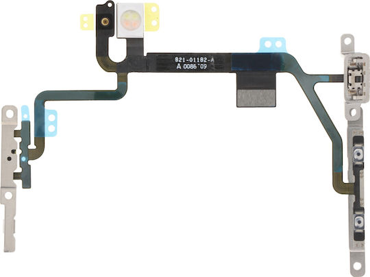Power Volume Button Flex Cable Metal Bracket Iphone 8 Se 2020