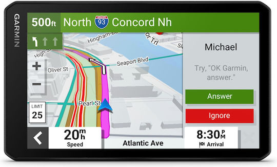 Garmin 7" Display GPS Device Drive 76 with Wi-Fi / Bluetooth and Card Slot
