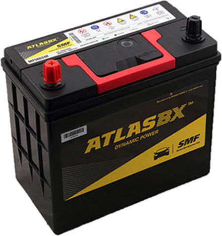 AtlasBX Car Battery with 38Ah Capacity and 350A CCA