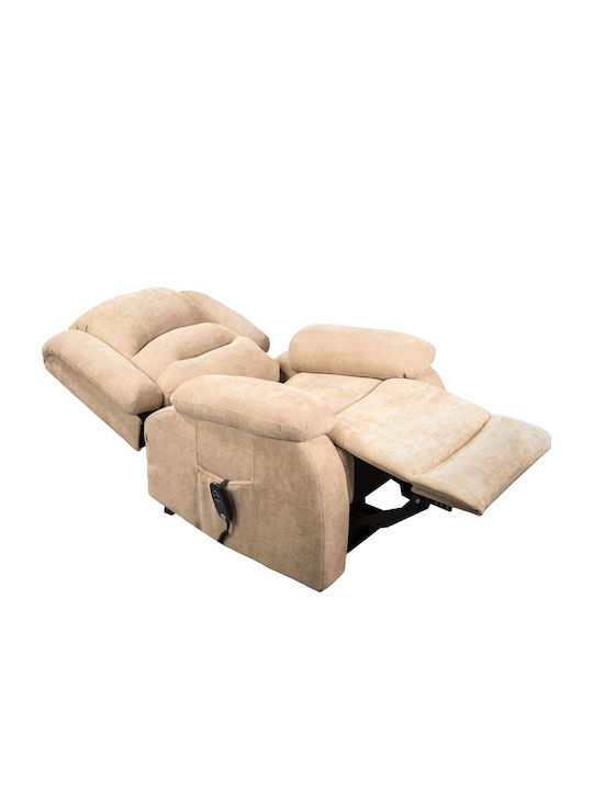 Cinnamon Ii Πολυθρόνα Relax με Υποπόδιο Cinnamon 80x74x104cm