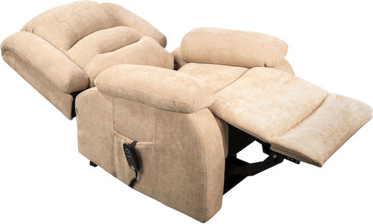 Cinnamon Ii Fotoliu Relax cu Puf Cinnamon 80x74x104cm