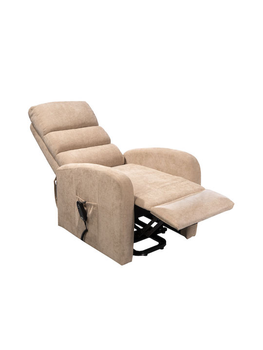 Cinnamon I Fotoliu Relax cu Puf Cinnamon 70x73x110cm