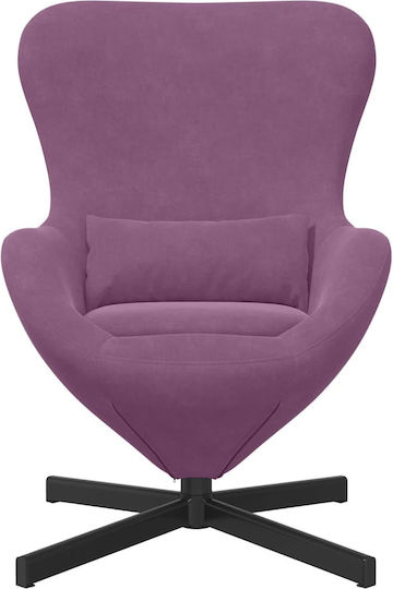 Armchair Purple 63x73x90cm