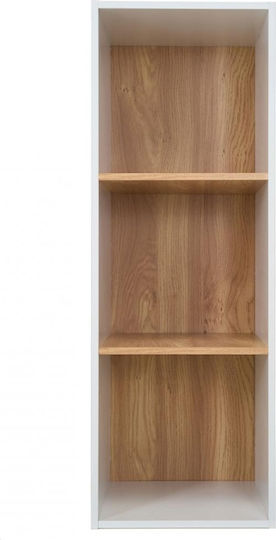 Детски Стелаж Подов Бял 30x29.5x90см