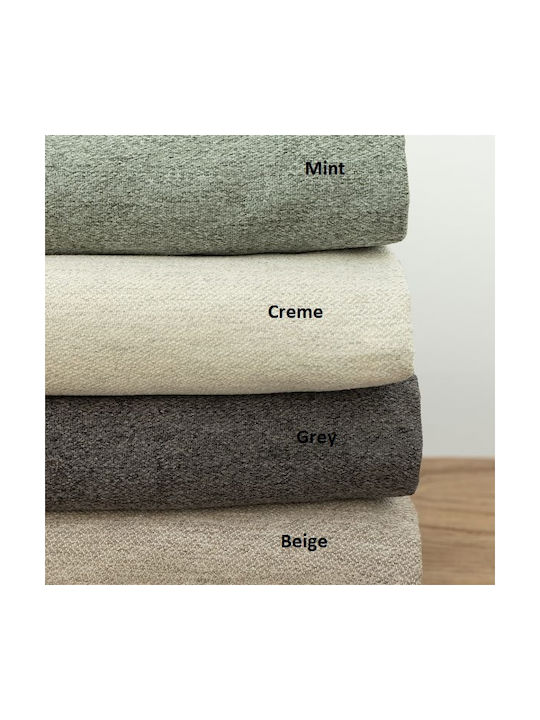 Palamaiki Curtain with Grommet Cress Gray 140x260cm