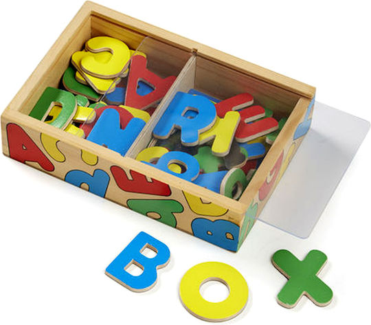 Melissa & Doug Magnetic Alphabet Εκπαιδευτικό Παιχνίδι Γράμματα & Αριθμοί από Ξύλο για 3+ Ετών