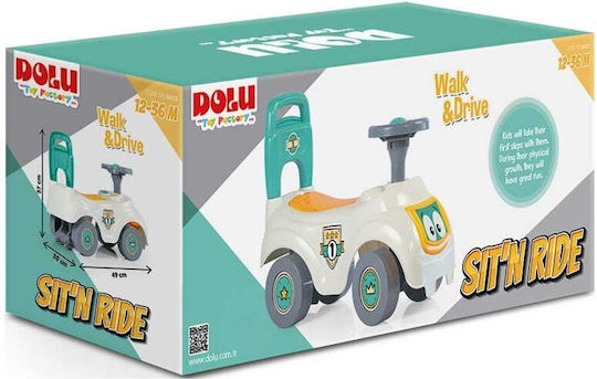 Dolu Αυτοκινητάκι Ride On για 12+ μηνών Λευκό