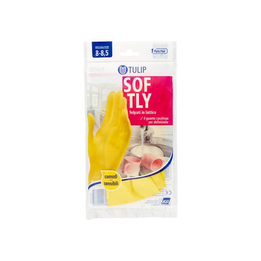 Tulip Oven Gloves Plastic Large Yellow 1pcs