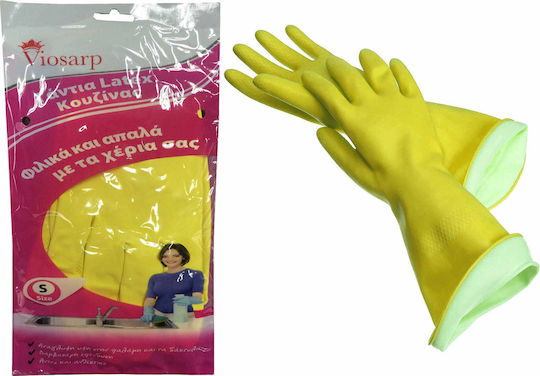 Viosarp Oven Gloves Latex Medium Yellow 1pcs