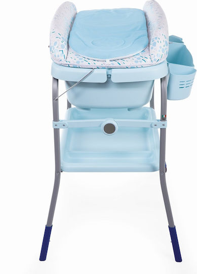 Chicco Μπανιέρα-Αλλαξιέρα Μωρού Cuddle & Bubble Blue
