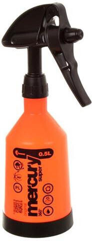Kwazar Mercury Super Pulverizator cu Presiune Directă Transparent 500ml