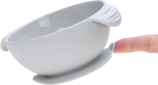 Laessig Baby Food Bowl made of Silicone Gray
