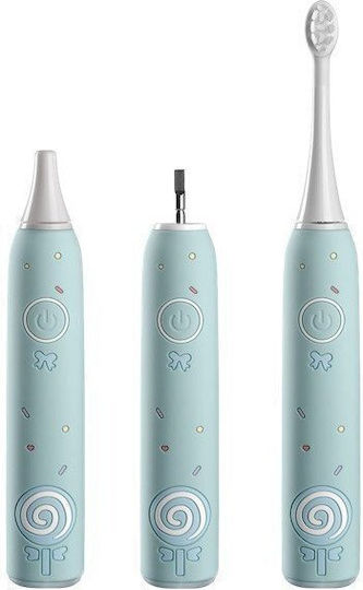 Concept Smile Children's Electric Toothbrush with Chronograph for 5+ Years with Replacement Heads