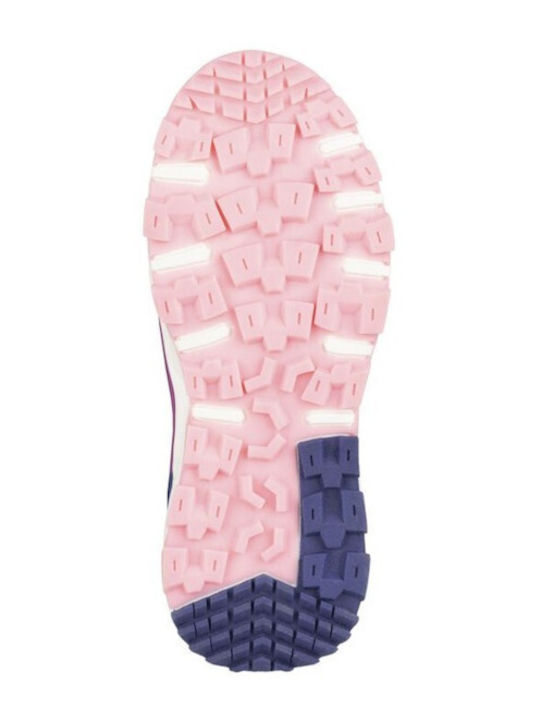 Kids Hiking Shoes Hiker Waterproof with Velcro Pink