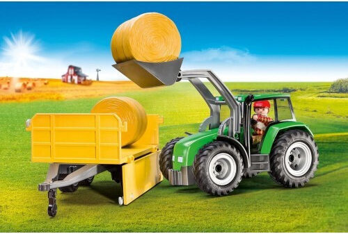 Playmobil Country Τρακτέρ με Τρέιλερ για 4 ετών