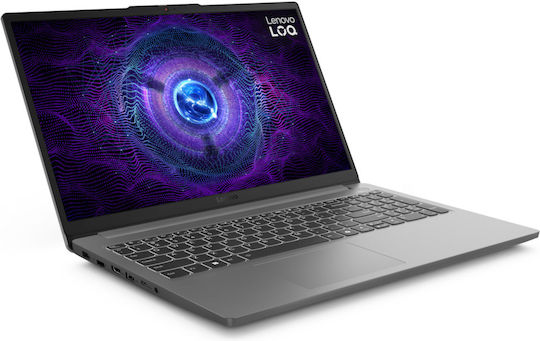 Lenovo LOQ 15IAX9E 15.6" IPS FHD 144Hz (Kern i5-12450HX/16GB/512GB SSD/GeForce RTX 2050/W11 Startseite) Luna Grey (GR Tastatur)