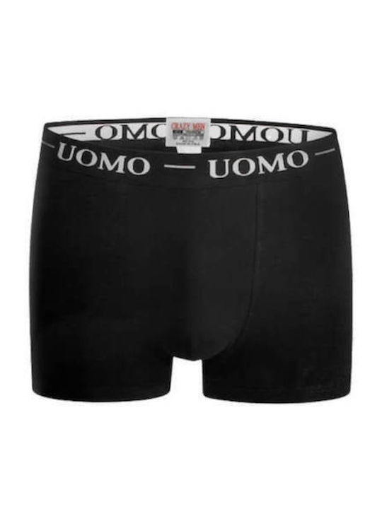 Ανδρικά Μποξεράκια Μαυρο 6Pack