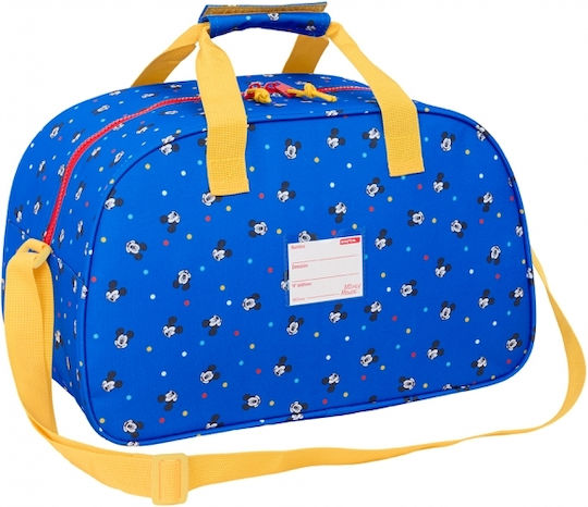 Safta Mickey Mouse Sack Voyage 22lt Blue Fabric L40xW24xH23cm