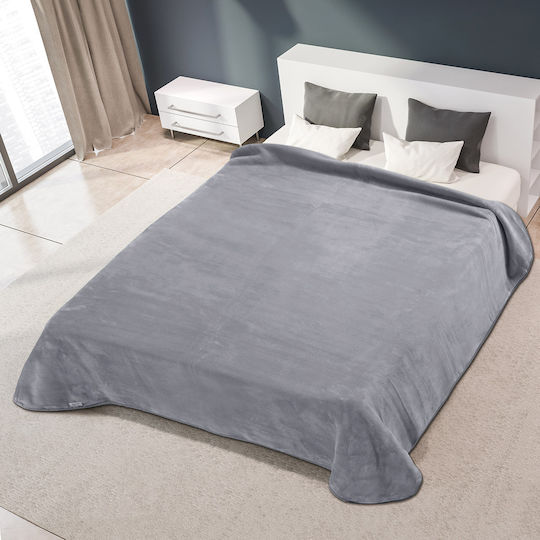 Belpla Ster Plain Spanish Velvet Single Blanket 160x220cm