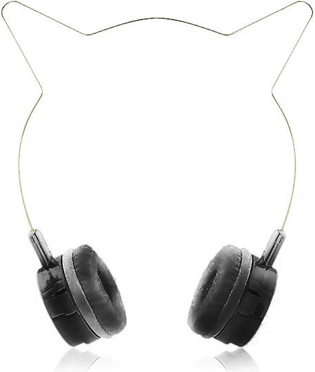 YLFS-22 Cu fir Pentru copii On Ear Căști Negre