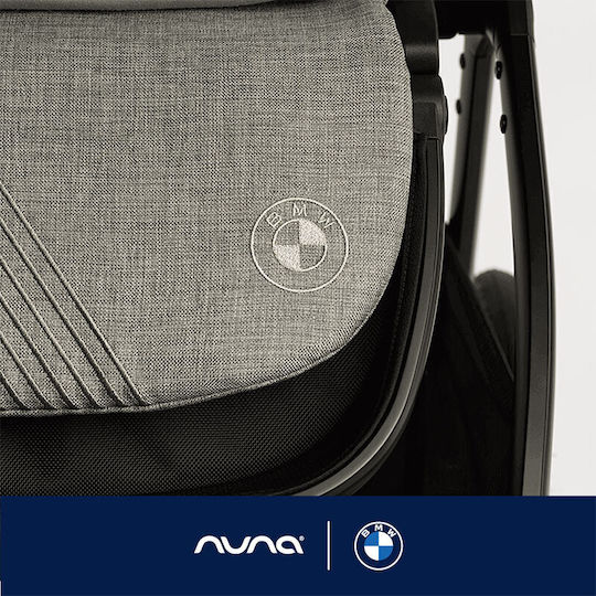 Nuna Next BMW Ρυθμιζόμενο Καρότσι Μωρού Kατάλληλο για Nεογέννητο Graphene Gray 8.72kg