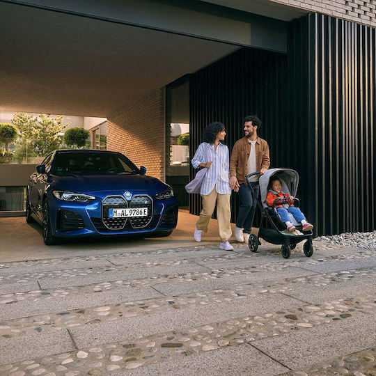 Nuna Next BMW Ρυθμιζόμενο Καρότσι Μωρού Kατάλληλο για Nεογέννητο Graphene Gray 8.72kg