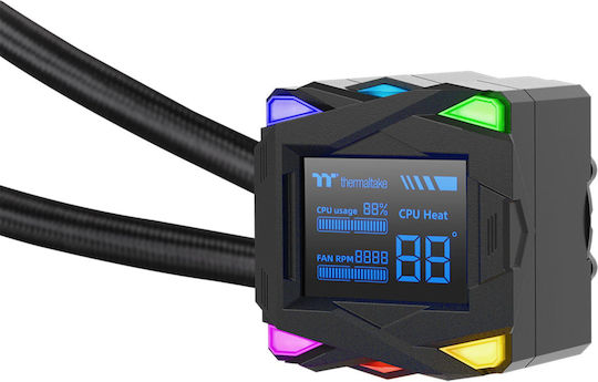 Thermaltake LA360-S ARGB Υδρόψυξη AIO CPU με 3 Ανεμιστήρες 120mm