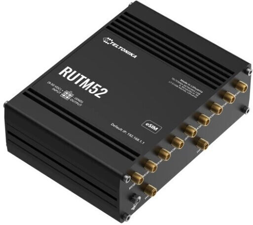 Teltonika RUTM52 Ασύρματο 4G Router Wi‑Fi 5 με 5 Θύρες Gigabit