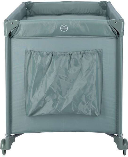 FreeOn Laufstall mit Matratze Grün 125x65cm