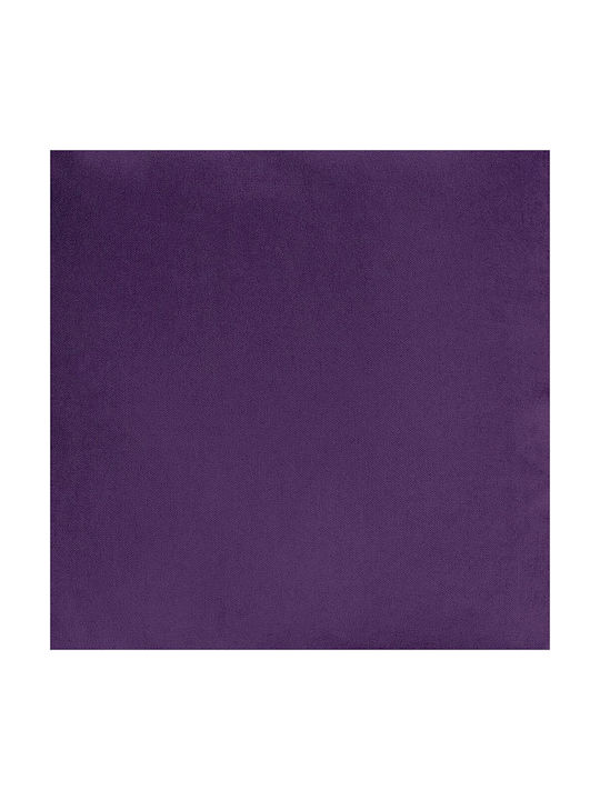 Lino Home Διακοσμητική Μαξιλαροθήκη Renas από Βελούδο 98 Amethyst 45x45εκ.
